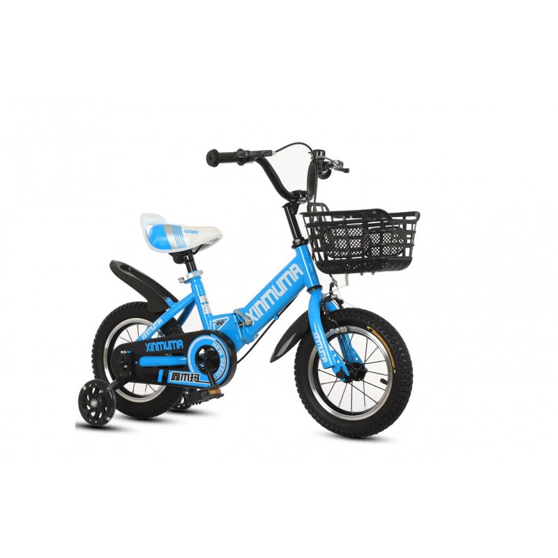 Put away clothes Avenue larynx Bicicleta 16 inch , pentru copii 7 -9 ani, roti ajutatoare cu luminite